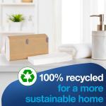 Tork Xpress Soft Multifold Hand Towel White with Grey Leaf Print, Absorbent, 189 Towels Per Pack, 16 Packs, Fits H2 Towel Dispensers