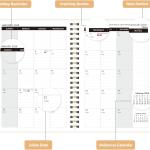 2026 Planner, Weekly and Monthly Calendar Planning Agenda, Jan - Dec 2026, Acemic Planner Book, Desk Accessories and Office School Supplies - A5 (6.3'' x 8.5'')