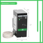 Square D by Schneider Electric QO2175SB QO SurgeBreaker, Surge Protection Device, 25kA, 120/240V, 1-Phase, 3-Wire