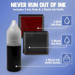 Teacher Stamps for Classroom Gring – Gring Stamp Set with Ink Ps – Fun, Clear, Durable Feedback Stamps for Teachers – School Supplies for Elementary & ESL – 16 Piece Set