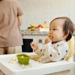 Collapsible Food Storage Containers with Lids, Small Silicone Snack Containers, Stackable Portion Control Containers, Mini Fridge Organizer, Microwave Freezer Dishwasher Safe, 6.5oz, 6 Pack