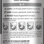 Weiman Stainless Steel Cleaner, 30 Count Cleaning Wipes, Removes Dirt, Grime, and Grease, No Streaks or Residue, Stainless Steel Polish for a Sparkling Clean and Shiny Surface, Cleaning Supplies