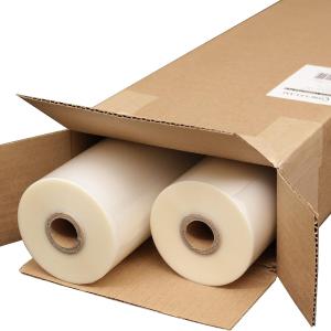 SircleLam® School Laminating Film - 3 Mil 27" x 250' - Clear Glossy - 1" Core - Qty: 2 Rolls