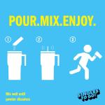 SINGLES TO GO! Skittles Singles To Go Tropical Flavors Variety Pack, Powdered Drink Mix, Strawberry Starfruit, Mango Tangelo, Kiwi Lime, Pineapple Passionfruit, 1 Box (30 Single Servings)