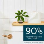 Grove Co. Bamboo Toilet Paper Tree Free & Septic Safe Bath Tissue, Ultra Soft, Durable, & Absorbent 3 Ply Sheets (1 Roll = 44.4 sq ft) Bulk Toilet Paper (Pack of 18 Rolls)