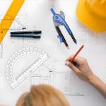 YOOUSOO Compass and Protractor Set, Student Geometry Math Set, Drawing Compass and 6 Inch Clear Swing Arm Protractors 180 Degree Math Protractor, Back to School Supplies