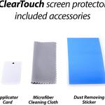 BoxWave Screen Protector Compatible with Stryker Neptune 3 Waste Management System - ClearTouch Crystal (2-Pack), HD Film Skin - Shields from Scratches