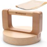 1+1 Pcs Block Printing Baren, Windspeed Wood Baren Printmaking Tool Supplies for Printing, Crafting, Scrapbooking, Linocut