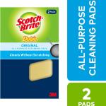 3M 722 Scotch-Brite Dobie Cleaning P 2-Pack