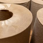 Sierra Hygiene 8" Roll Towel, Bulk Hardwound Paper Towels, 1-Ply Commercial Use for Bathrooms - Eco-Friendly, Non-Perforated, Compatible with Universal Dispensers, Case of 6 Rolls, 800 Ft Each