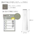 Kokuyo Gloo Square Glue Stick, Firm Stick, Small Size, Pack of 5, Japan Import (TA-G301-5P)