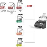 Plustek PS186 Desktop Document Scanner, with 50-Pages Auto Document Feeder (ADF). for Windows 7/8 / 10/11 (Intel/AMD only)