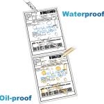 9527 Product Fanfold 4 x 6 Direct Thermal Labels White Perforated Shipping Labels, 500pcs per Stack,1 Stack
