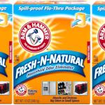 Arm & Hammer Baking Soda Fresh-n-Natural Odor Eliminator, 12 oz (Pack of 3)