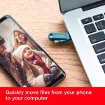 SanDisk 1TB Ultra Dual Drive Go USB Type-C Flash Drive - Up to 400MB/s, Navagio Bay - SDDDC3-1T00-G46NBB