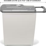 Aurora AS810SD 8-Sheet Strip-Cut Paper, CD and Credit Card Shredder Basket