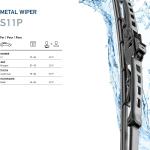 Hella OE Quality 11 Inch All Seasons Streak-Free Rubber Standard Wiper Ble (2 Bles) fit select Hummer Jeep Toyota Volkswagen / 9XW398114011