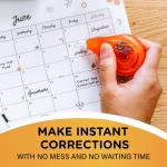 BIC WOTAPP418 Wite-Out EZ Correct Correction Tape, Non-Refillable, 1/6-Inch x 400-Inch, 4/Pack