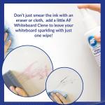 AF Whiteboard Eraser Cleaner Spray Solution Fluid for White Board Surface Cleaning Ideal for Schools, Offices, Classrooms Labs
