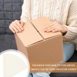 Precut Scotch Tape Strips - 150 Pack 2"x12" Clear Double Sided Tape, Weather Resistant Strong Sealing for Packaging Shipping Mailing Home Office Warehouse