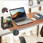 Multifunctional Pen Holder and Organizer for Desk with Wireless Charger, Digital Indoor Thermometer and Humidity Gauge, Home Office Organizers and Storage (Battery Included)