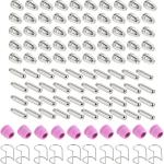 Mtsooning 100PCS SG-55 AG-60 WSD-60 Plasma Cutter Cutting Torch Tip Nozzles Consumables Kit Replacement for STC750P Plasma Cutter WSD60 Plasma Torch