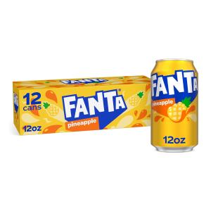 Fanta Pineapple, 12 fl oz, 12 Pack