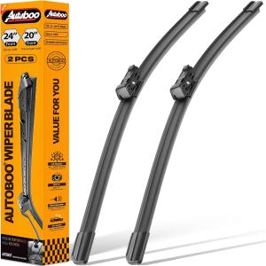 OEM Wiper Bles Replacement for Audi A4 Q5 Q3 A5 RS5 S5 allro 2009-2020 Original Equipment Replacement Windshield Wipers 24 inch / 20 inch -Original Factory Quality (Set of 2) Top Lock 16mm
