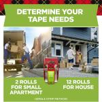 Scotch Brand Sure Start Shipping Packaging Tape with Dispenser, 2 Inches x 800 Inches (145), Clear