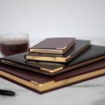 Letts of London Classic Slim Week to View Planner with Monthly Planners, 8.63-inch Length, Burgundy, Office and School Supplies