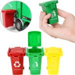 Liberty Imports Kids 14" Garbage Truck Toy, Large Friction Powered Sanitation Waste Management Truck Play Vehicle with Side Loing and Back Dump