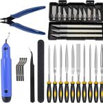 32 Piece 3D Print Tool Kit Includes Debur Tool, Cleaning, Finishing and Printing Tool,3D Print Accessories for Cleaning, Finishing and Printing 3D Prints