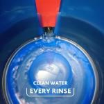 O-Cedar RinseClean Spin Mop & Bucket System | Clean with Clean Water | Removes 99% of Bacteria