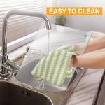 Acrylic cutting board with counter lip, 24 x 18 clear cutting board for countertop, one of the game-changing kitchen essentials, the non-slip cutting boards for kitchen by Moooope (Clear, X-Large)