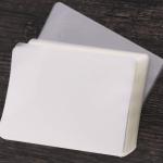 ONLYKXY 2.5x3.7-Inches Transparent Universal Thermal Laminating Sheets Pouches Premium Films for Laminator Machine - Photo Paper Files Card Picture for Office 100Pcs