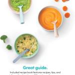 NutriBullet NBY-50100 Baby Complete Food-Making System, 32-Oz, White, Blue, Clear