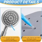 70pcs Shower He Cleaning Brush, Tiny Brushes for Cleaning Shower He Brush for Small Hole Multiplesize Cleaner Tool Anti-Clogging Nozzle Unclogging Tiny Nozzle Little Gaps