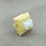 Tecsee Mechanical Keyboard Silent Shaft Switch Lubricated, Silent Linear Low Profile Yellow Medium Switch for Tablet Notebook Desktop Computer Peripheral Keyboard(70PCS Linear)