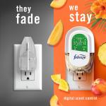 Febreze Plug In Air Freshener, Odor-Fighting Scented Oil Refill, Air Fresheners for Home and Bathroom and Kitchen, Long Lasting for Strong Odors, Hawaiian Aloha Scent, 0.87oz Refills, 3 Count