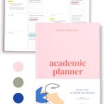 Lamare Acemic Planner 2026 College Essentials – Undated Weekly College Student Planner for Homeschool, High School, College & Nursing Students