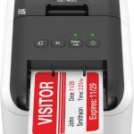 Brother QL-800 High-Speed Professional Label Printer, Plug & Label Feature, Brother Genuine DK Pre-Sized Labels, Multi-System Compatible – Black & Red Printing Available (Required USB Cable Included)