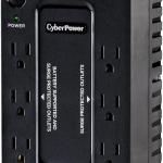 CyberPower ST425 Standby UPS Battery Backup and Surge Protector, 425VA/260W, 8 Outlets, Compact, UL Certified