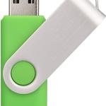 Aiibe 10 Pieces 32GB USB Flash Drive 10 Pack USB 2.0 Memory Stick Thumbdrives (Mix Colors : Black Blue Red Green Orange White Yellow Pink Purple Silver)