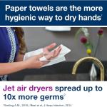 Tork Matic Paper Hand Towel Roll White H1, Universal, 100% Recycled Fiber, 6 Rolls x 700 ft, 290089