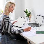 Undated Weekly Planner with Habit Tracker, 52 Weeks To Do List Notebook A5 Weekly Goal Planner with Spiral Binding & Stickers Home Work School Supplies for Women Girls 8.2" x 5.7" - Pink