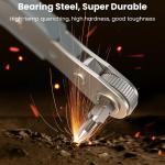 AXTH 17in1 Right Angle Ratcheting Screwdriver Set, [Bearing Steel] 36-Tooth Mini Ratchet Wrench, Men Gifts, Low Profile Ratchet Screwdriver, Magnetic Offset Screwdriver Repair Tool