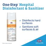 Clorox Healthcare Citrace Hospital Disinfectant and Sanitizer Aerosol Spray, Citrus, 14 Ounces (Package May Vary)