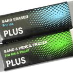 2-Pack Sand Eraser for School Stationery Office Correction Supplies,Double He Remove Ink/Pencil Markings,Sand and Rubber Particles for Erasing Ballpoint/Fountain Pen