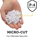 Fellowes Powershred LX220 Micro-Cut Paper Shredder, White