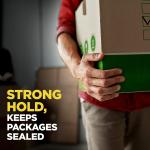 Scotch Brand Sure Start Shipping Packaging Tape with Dispenser, 2 Inches x 800 Inches (145), Clear